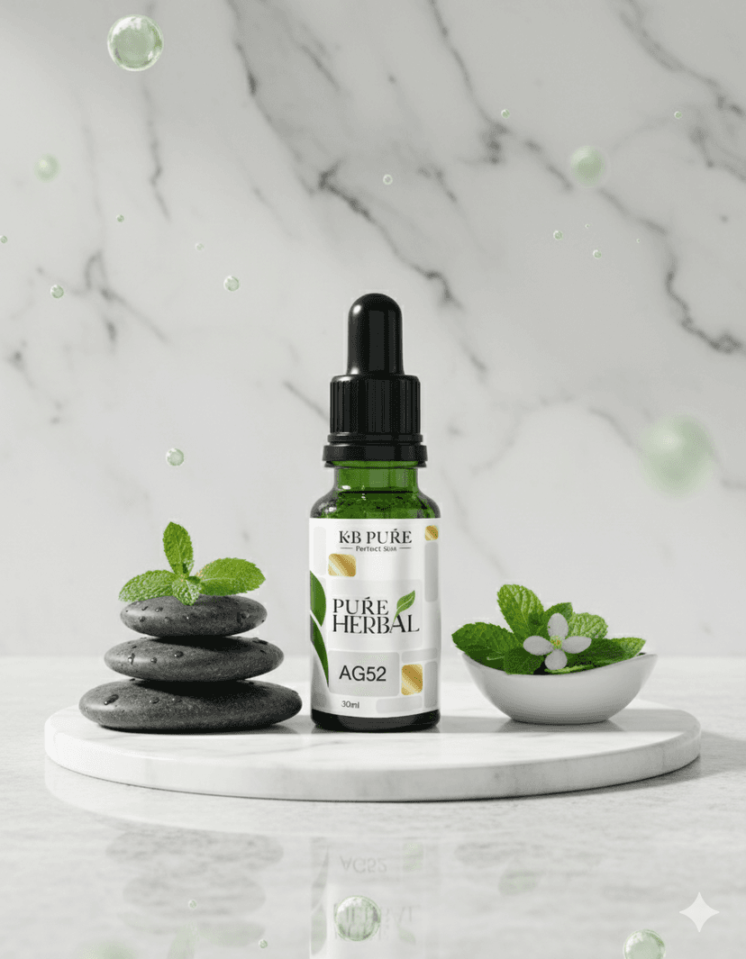 תמצית צמחית מקצועית | AG52 – KB Pure • PURE HERBAL • קוסמטיקה מקצועית