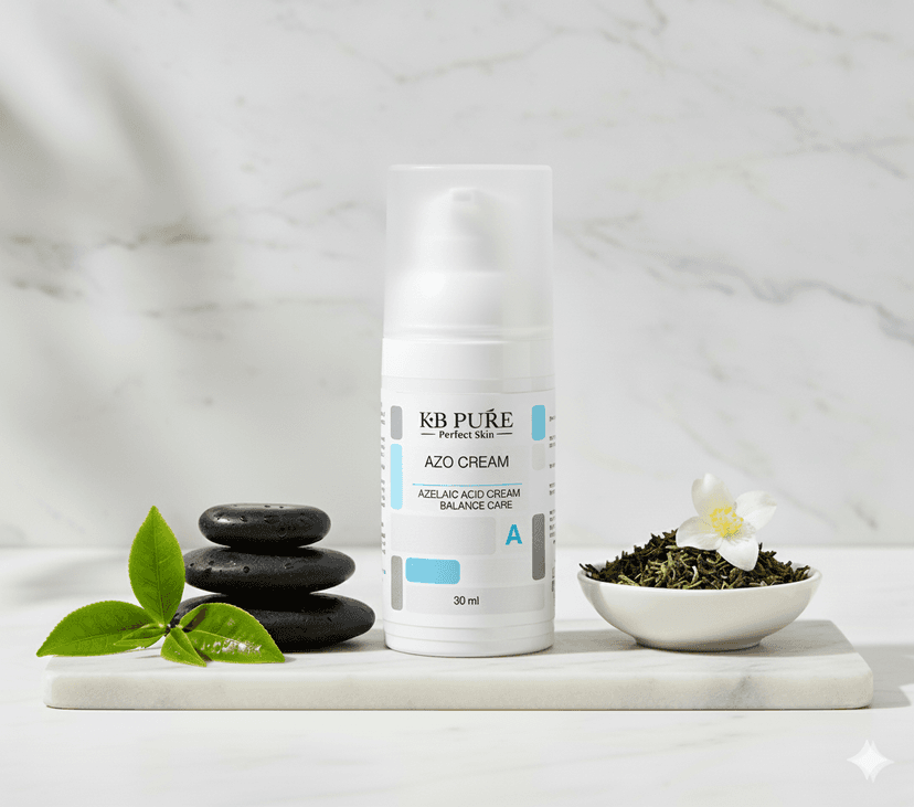 קרם מאזן לעור בעייתי | AZO CREAM – KB Pure • עור בעייתי – אקנתי • קוסמטיקה מקצועית