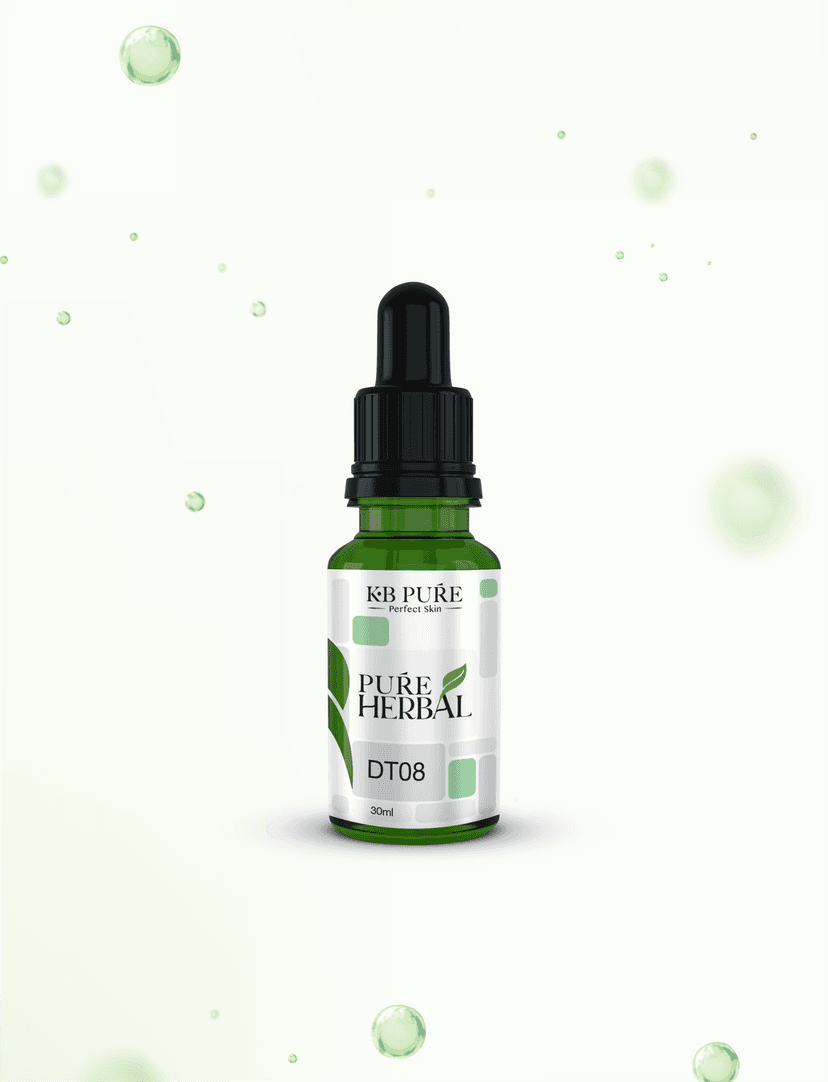 תמצית צמחית מקצועית | DT08 – KB Pure • PURE HERBAL • קוסמטיקה מקצועית