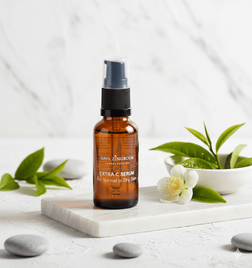 Extra C Serum - סרום ויטמין C אנטי-אייג'ינג ללחות וזוהר