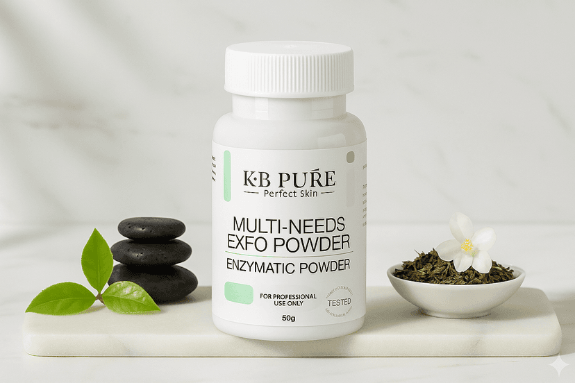 אבקת פילינג אנזימטית |  EXFO POWDER – KB Pure • ניקוי/פילינג • קוסמטיקה מקצועית