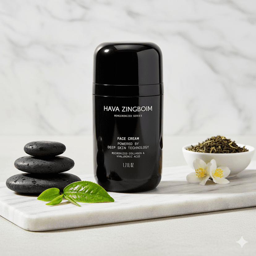 Remicronized Face Cream - קולגן פיברילי וחומצה היאלורונית לשיפור גמישות