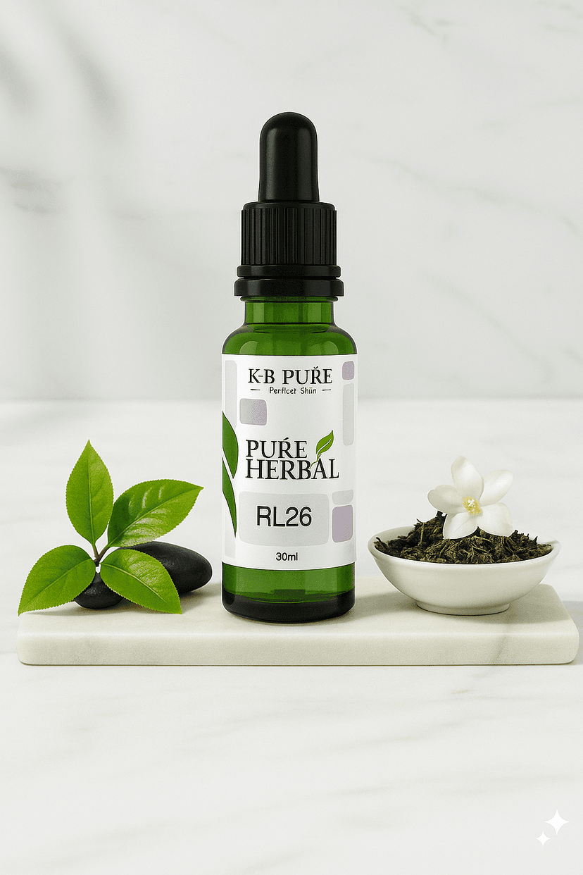 תמצית צמחית מקצועית | RL26 – KB Pure • PURE HERBAL • קוסמטיקה מקצועית