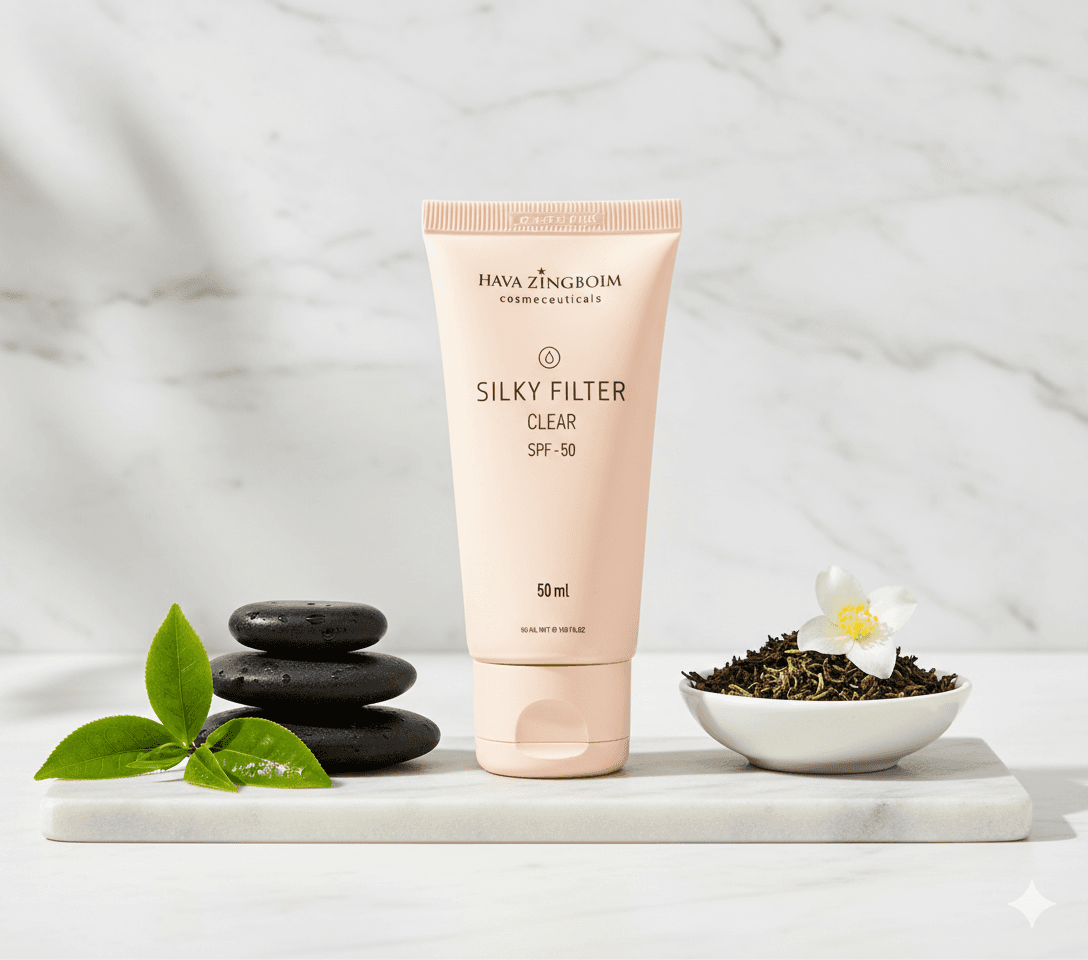 Silky Filter Clear SPF 50 - קרם הגנה מינרלי שקוף בגימור מט (פריימר)