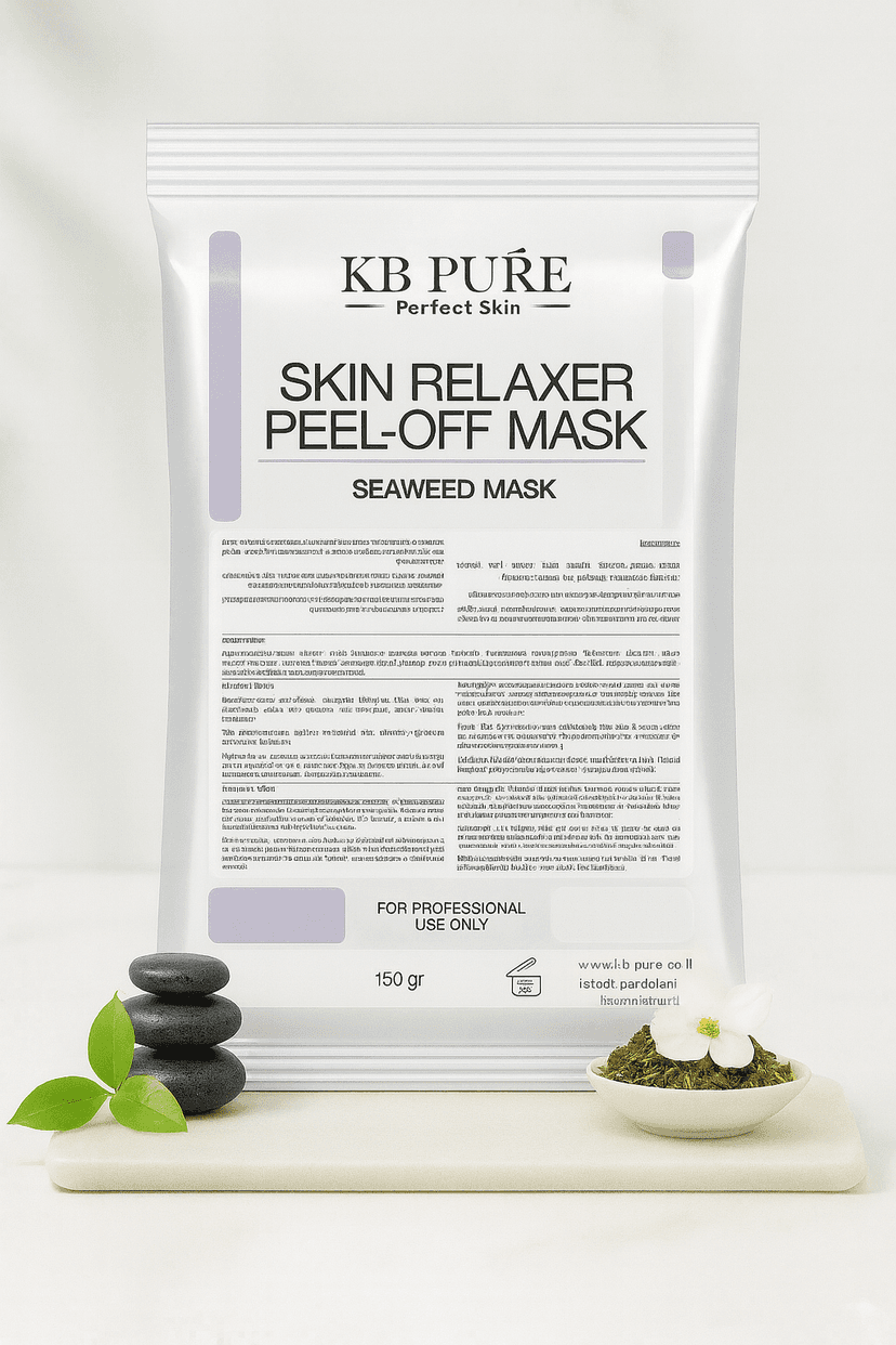 מסכת פיל-אוף להרגעת העור | SKIN RELAXER PEEL OFF MASK – KB Pure • שיקום והרגעה • קוסמטיקה מקצועית