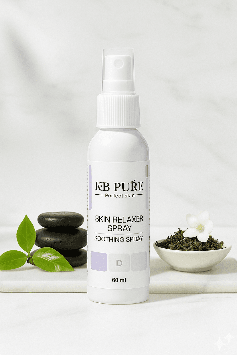 ספריי הרגעת עור |  SKIN RELAXER SPRAY – KB Pure • שיקום והרגעה • קוסמטיקה מקצועית
