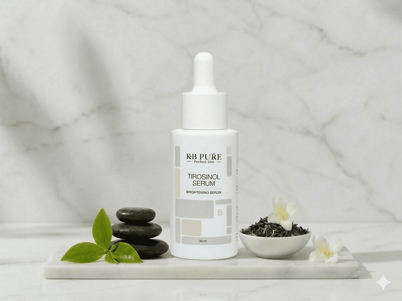 סרום טירוסינול KB PURE - Tirosinol Serum להבהרת כתמי פיגמנטציה קשים ואחידות גוון העור