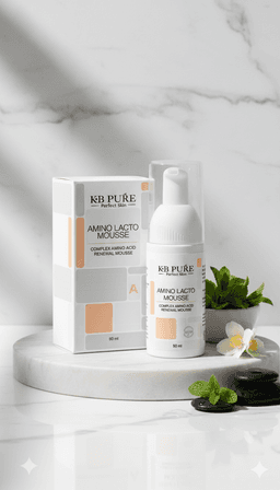 מוס חידוש יומי | AMINO LACTO MOUSSE – KB Pure • שמירה על מראה עור צעיר • קוסמטיקה מקצועית