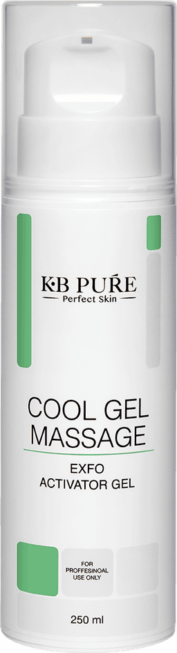 ג׳ל קירור לעיסוי | COOL GEL MASSAGE – KB Pure • שיקום והרגעה • קוסמטיקה מקצועית