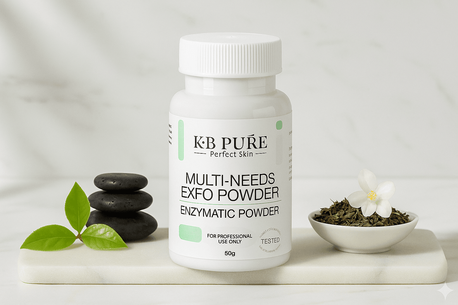אבקת פילינג אנזימטית | EXFO POWDER – KB Pure • ניקוי/פילינג • קוסמטיקה מקצועית