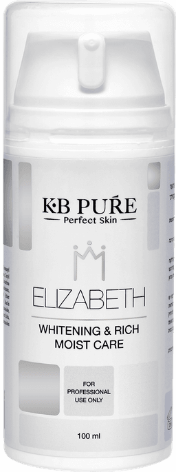 מסכת Queen Elizabeth – לחות והבהרה | QUEEN ELIZABETH MASK – KB Pure • שיקום והרגעה • קוסמטיקה מקצועית