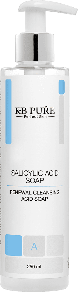 סבון סליצילי – ניקוי לעור בעייתי | SALICYLIC SOAP – KB Pure • עור בעייתי – אקנתי • קוסמטיקה מקצועית