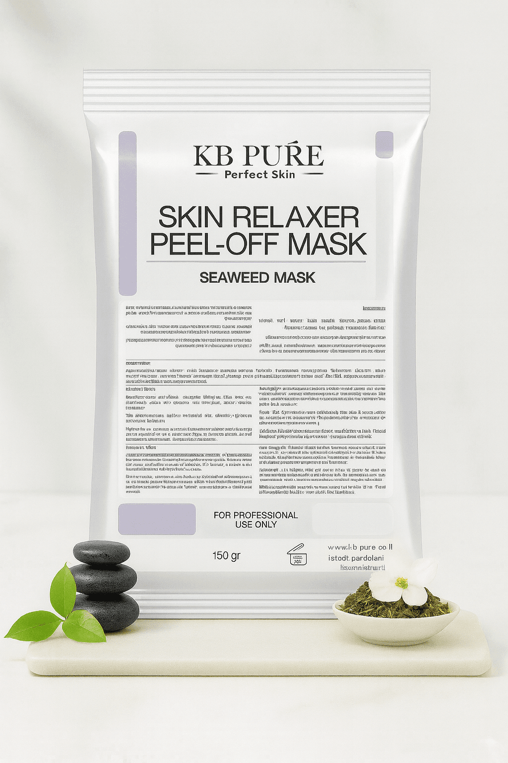 מסכת פיל-אוף להרגעת העור | SKIN RELAXER PEEL OFF MASK – KB Pure • שיקום והרגעה • קוסמטיקה מקצועית